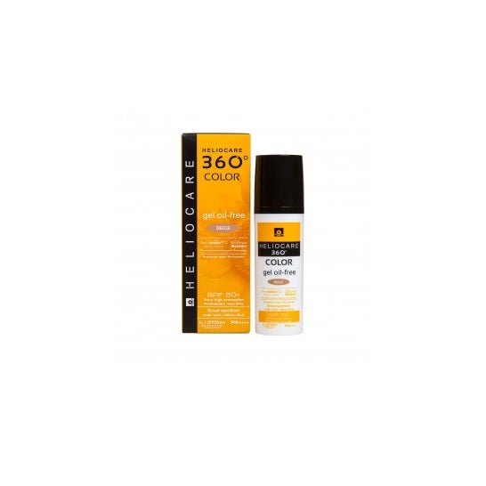 Heliocare 360º Gel Oil-Free Beige Protector Solar SPF50+ 50ml