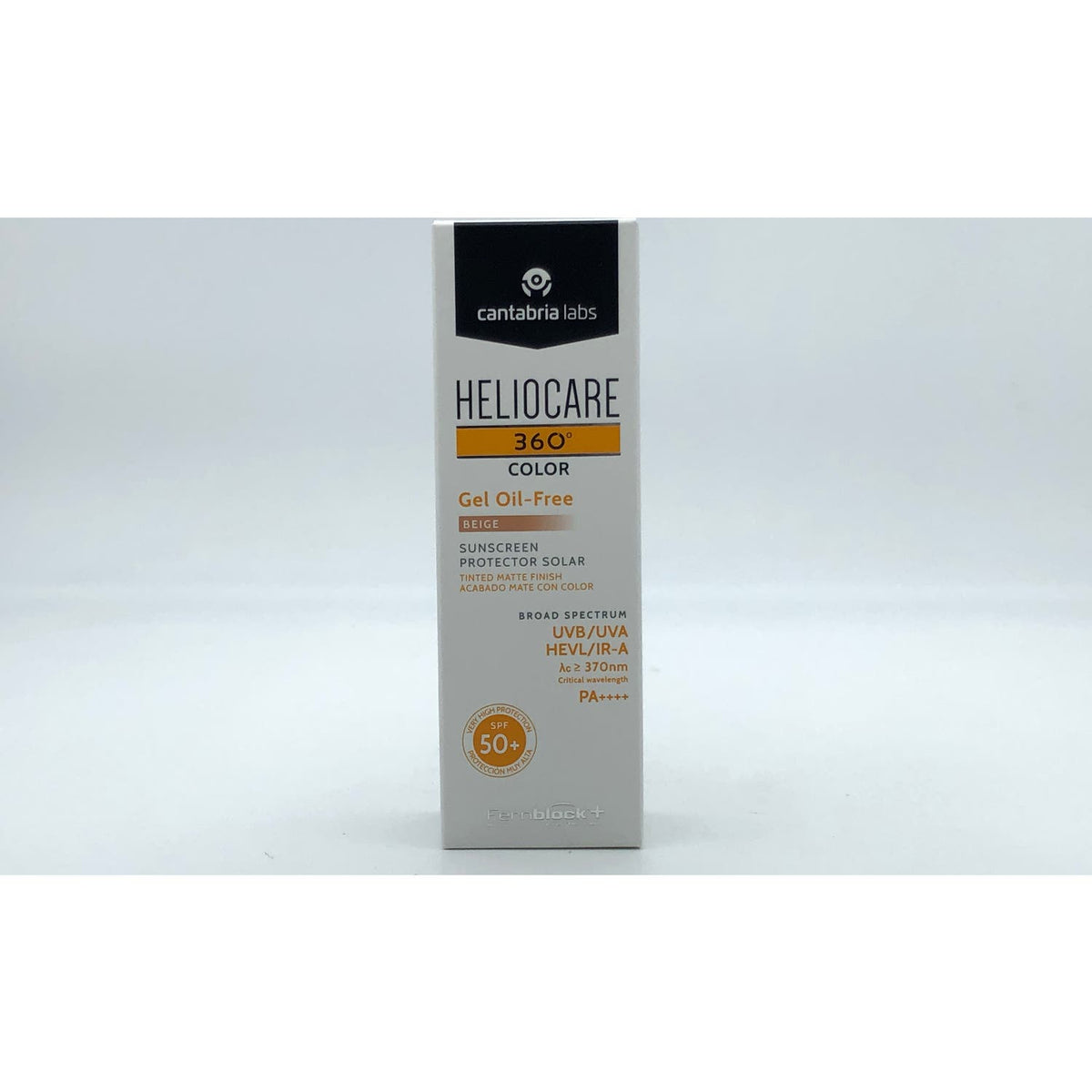 Heliocare 360º Gel Oil-Free Beige Protector Solar SPF50+ 50ml