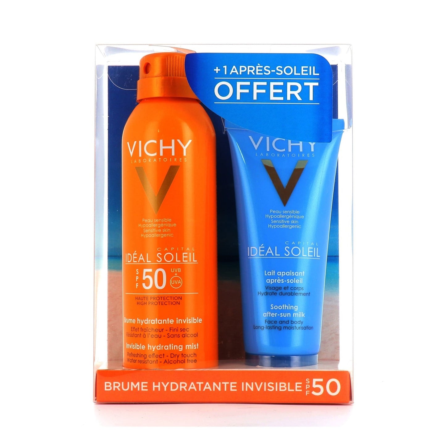 Vichy Ideal Bruma Solar HidratanteSPF50 200ml+Aftersun 10mml