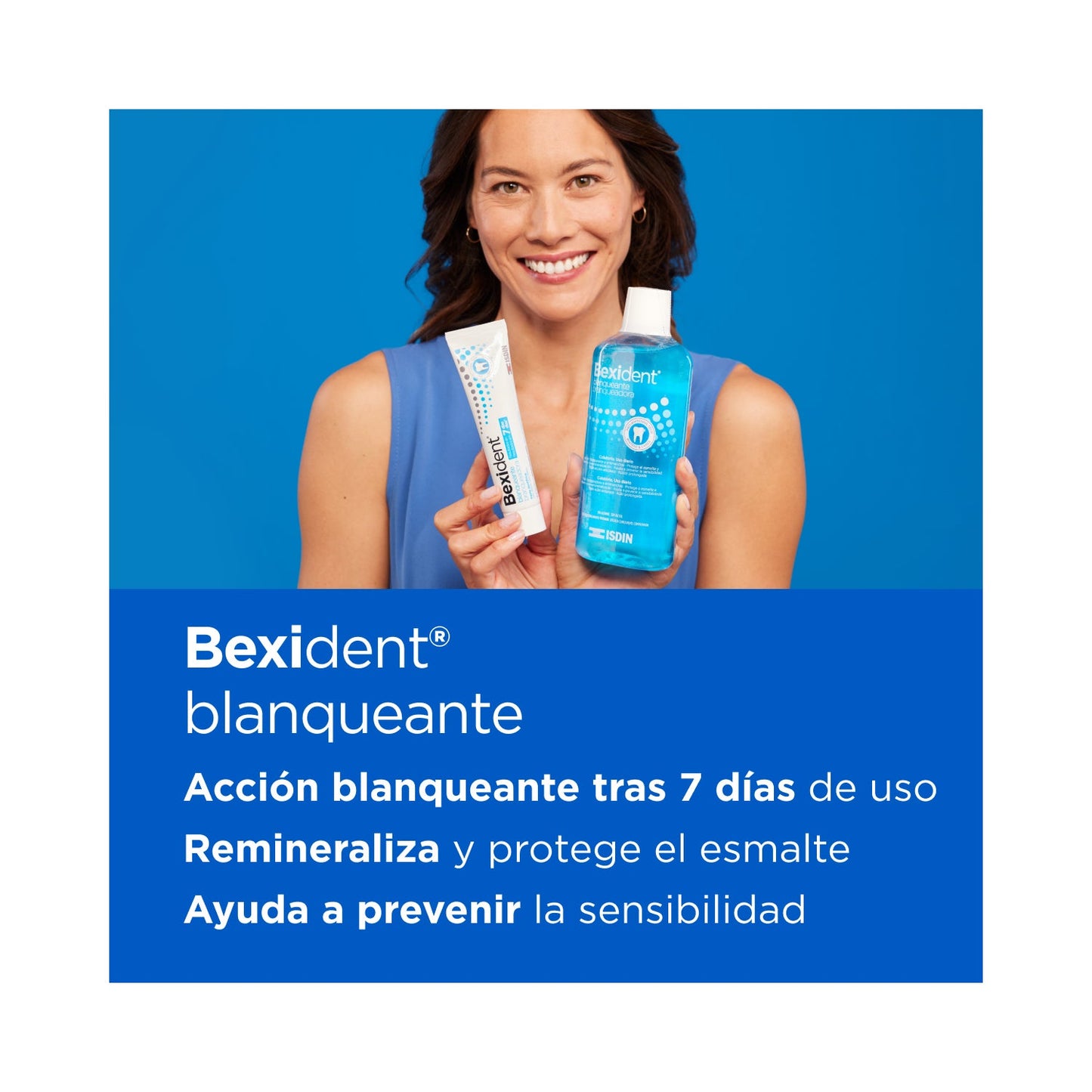 ISDIN Bexident Blanqueante Pasta Dentífrica Uso Diario 2x125ml
