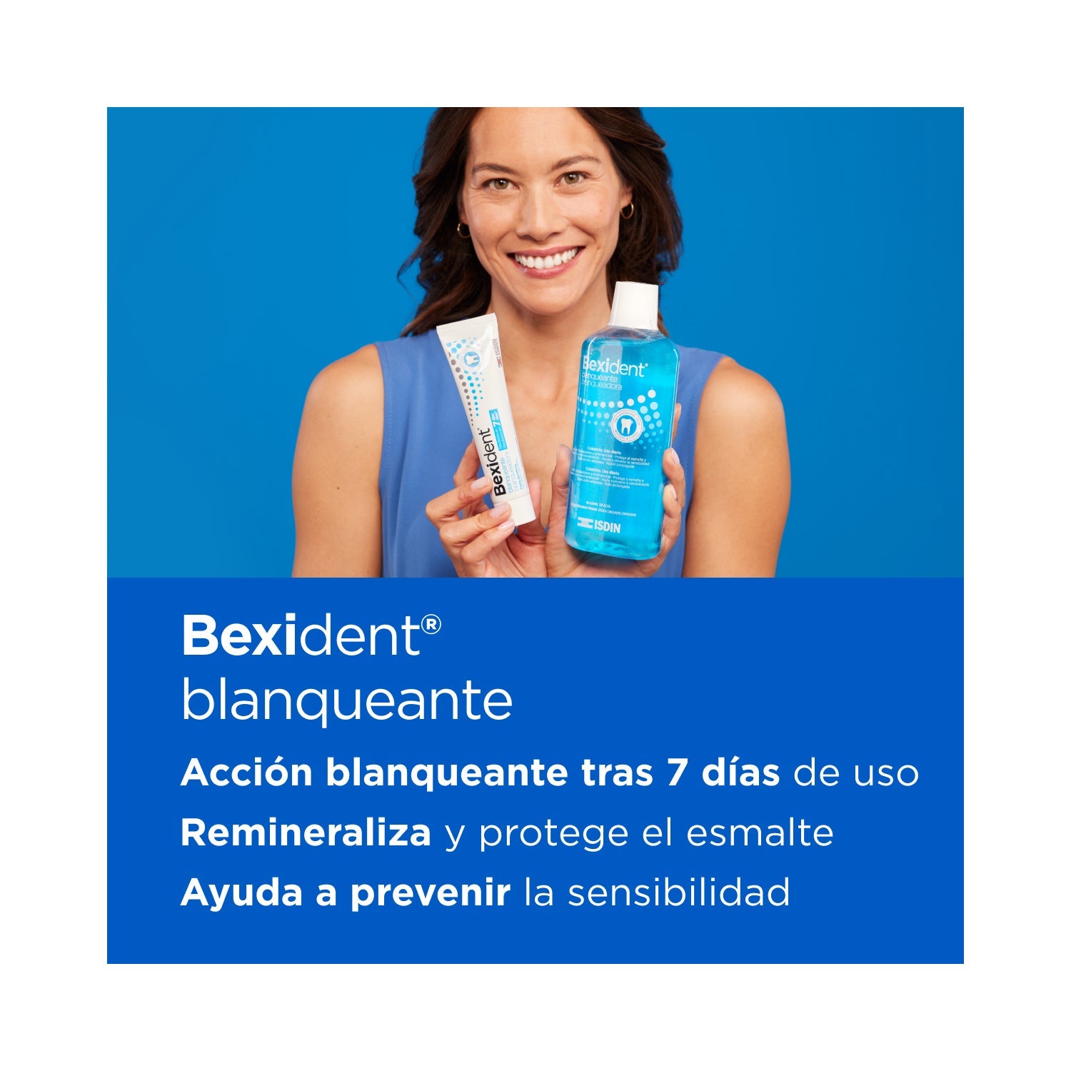 ISDIN Bexident Blanqueante Pasta Dentífrica Uso Diario 2x125ml