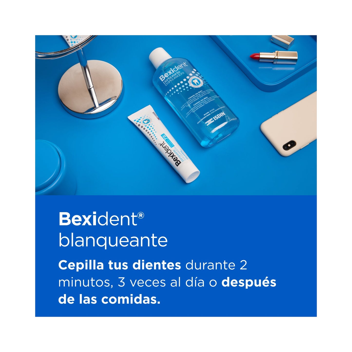 ISDIN Bexident Blanqueante Pasta Dentífrica Uso Diario 2x125ml