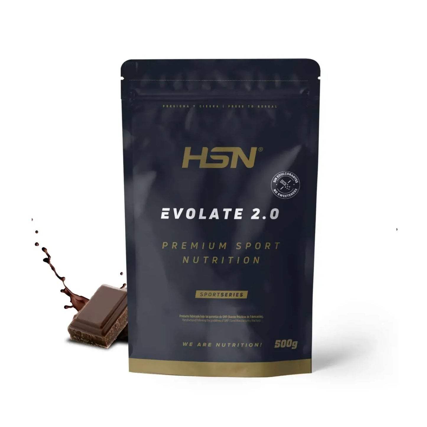 HSN Evolate 2.0 Whey Isolate CFM Sin Edulcorantes Chocolate 500g