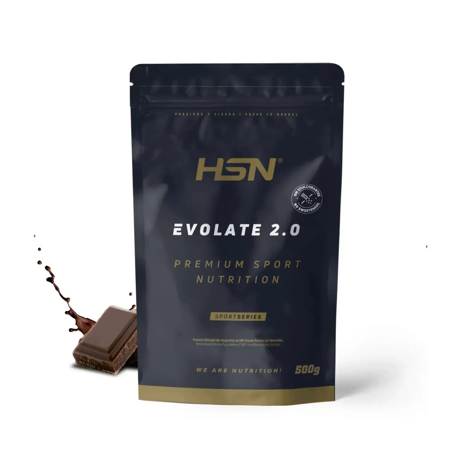 HSN Evolate 2.0 Whey Isolate CFM Sin Edulcorantes Chocolate 500g