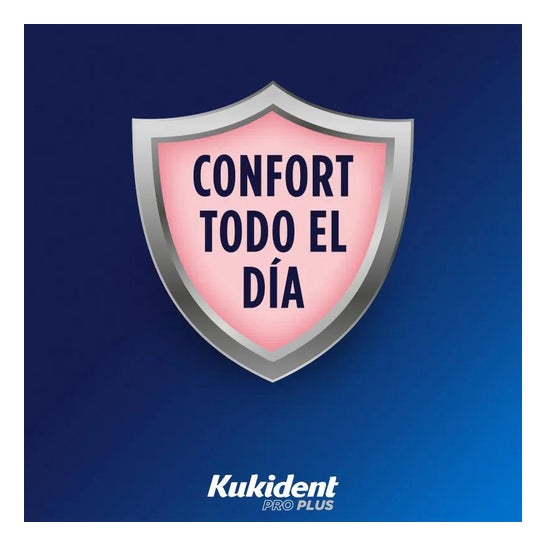Kukident Pro Plus Barrera Anti-Comida sin Sabor 57g