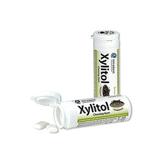 Miradent Xylitol Chicle Té Verde 30g