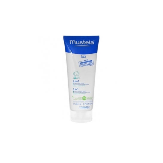 Mustela Gel de Limpieza 2 en 1 Cabello y Cuerpo 200 Ml