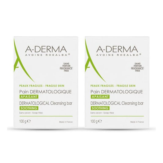 A-Derma Dermopan Leche Avena Rhealba 2x100g