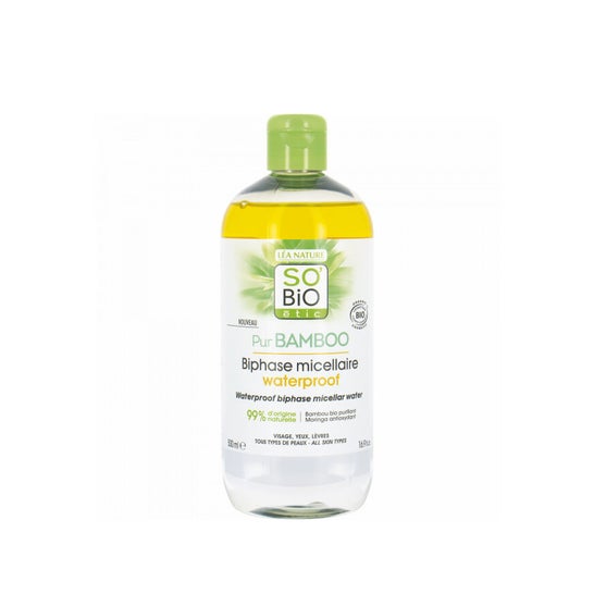 So Bio Etic Agua Micelar Bifasica Pur Bamboo 500 ml