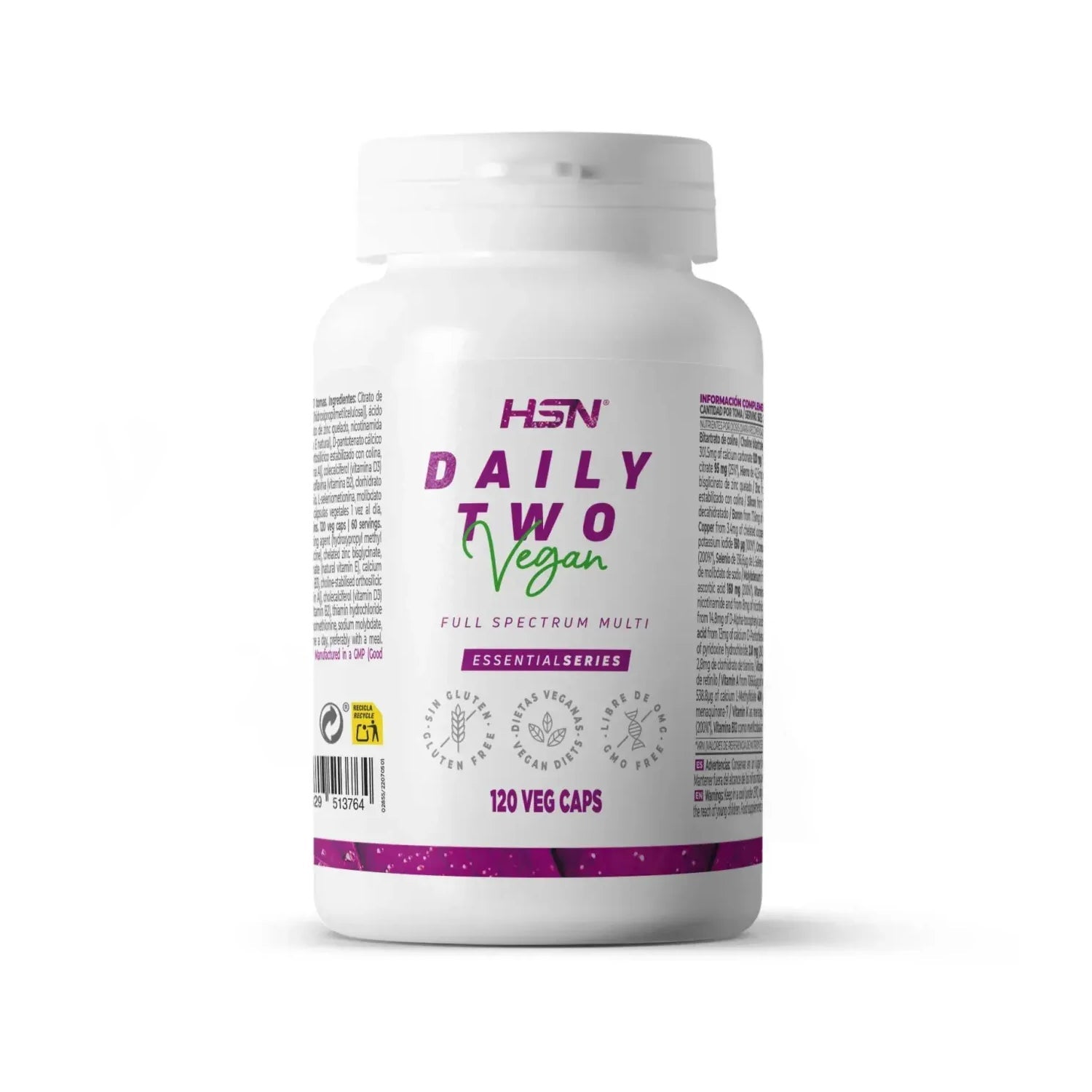HSN Daily Two Multivitamínico 120vcaps