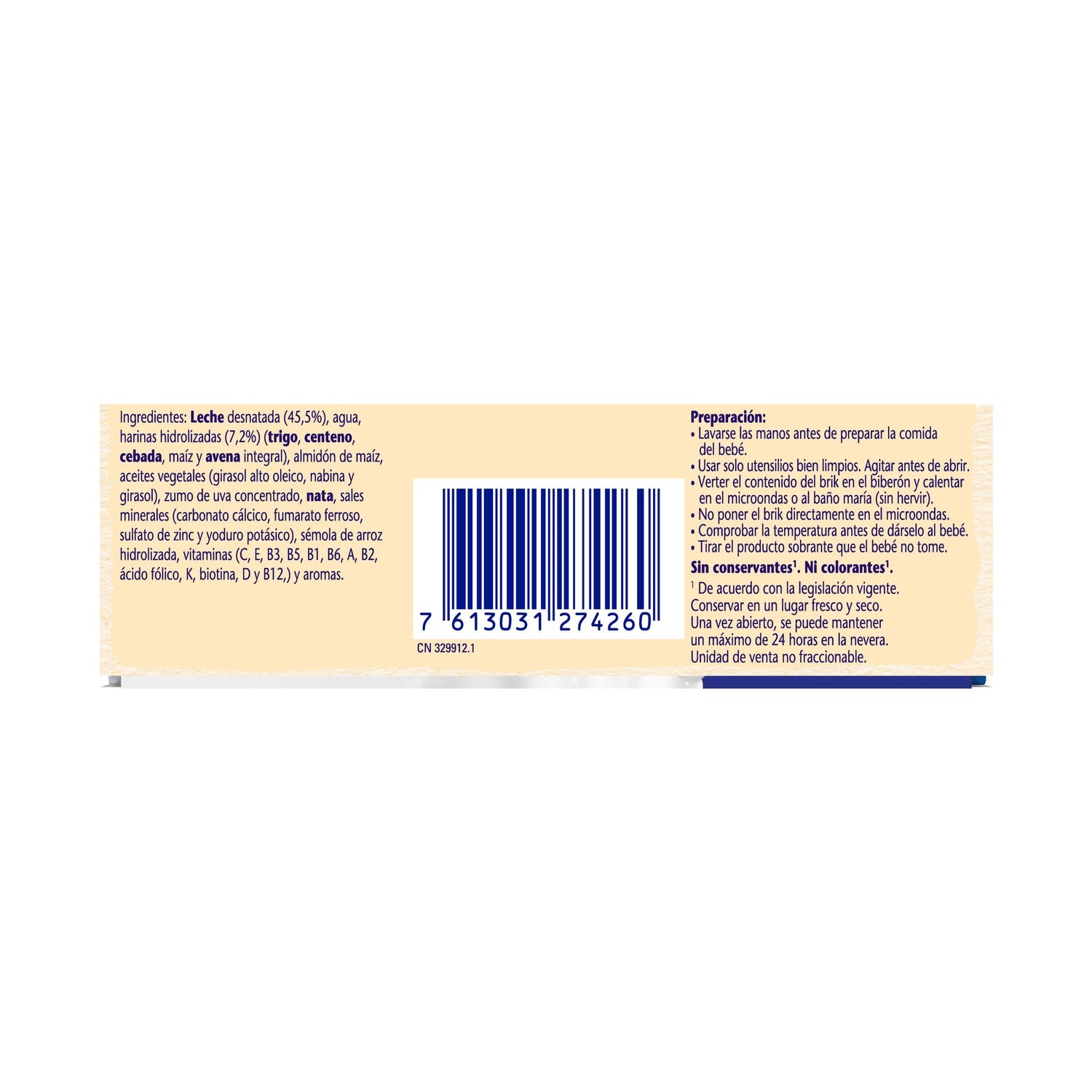 Nestle 8 Cereal Brick Listo Para Tomar 2x250ml