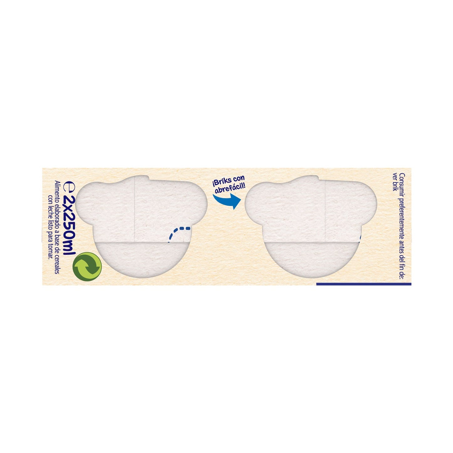 Nestle 8 Cereal Brick Listo Para Tomar 2x250ml