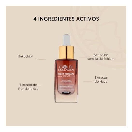 Gold Collagen Night Renewal Sérum 30ml