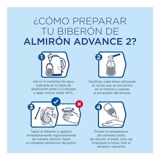 Almirón Advance 2 Leche de Continuación 1200gr