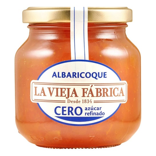 La Vieja Fábrica Mermelada Cero Azucar Refinado Albaricoque 280g