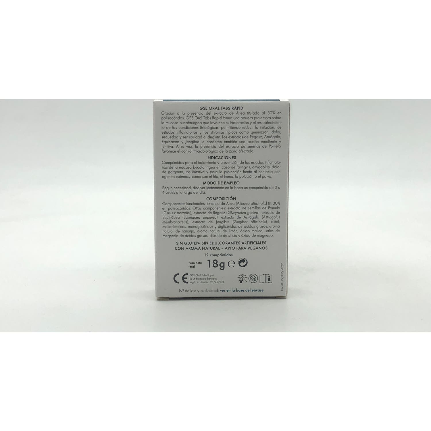 Gse Oral Tabs Rapid 12comp