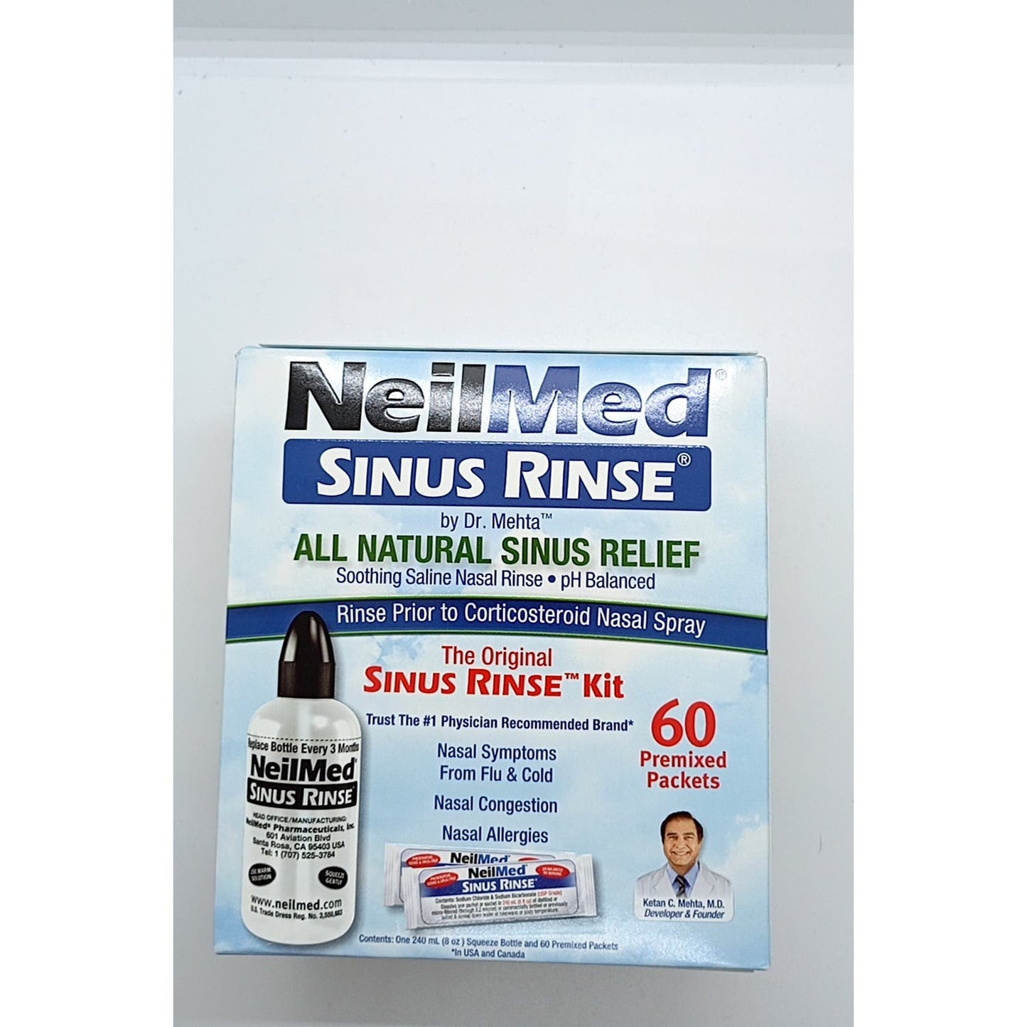 NeilMed Sinus Rinse 60 sobres