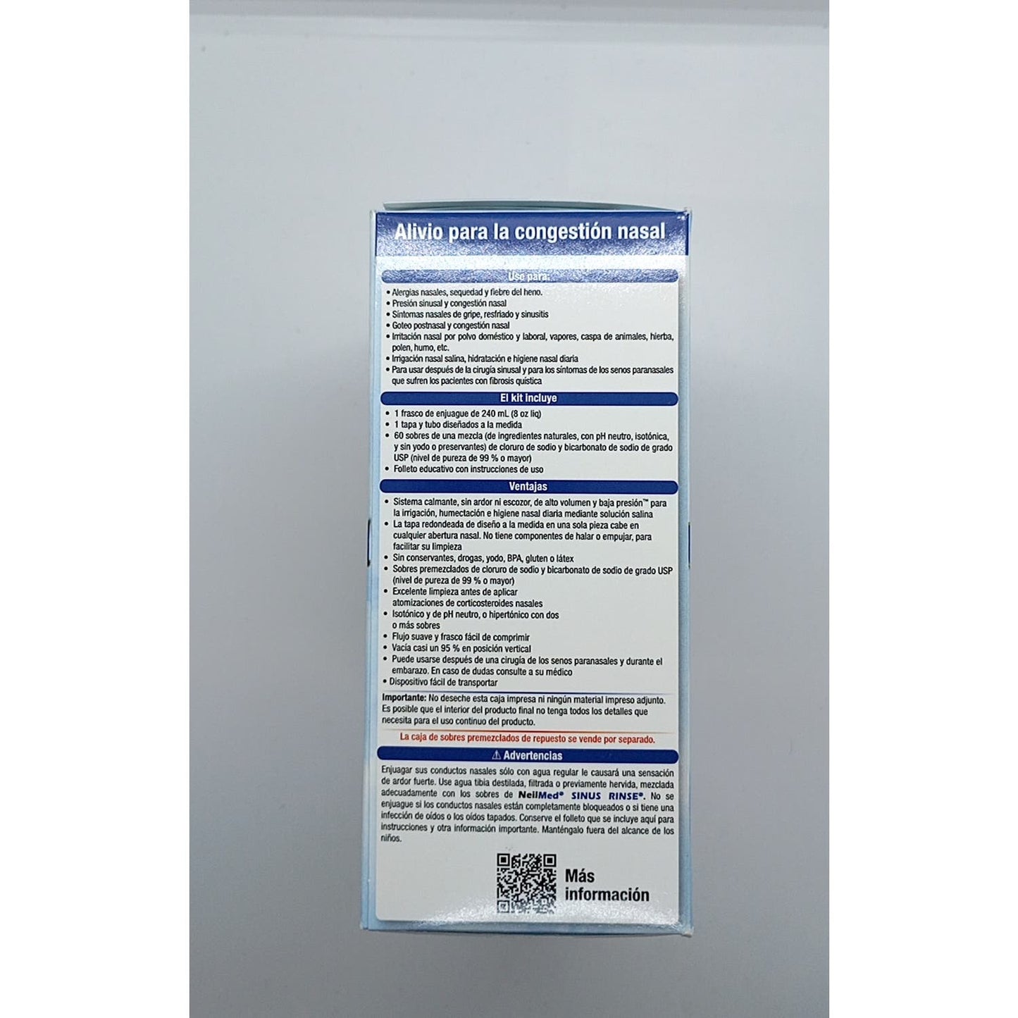 NeilMed Sinus Rinse 60 sobres