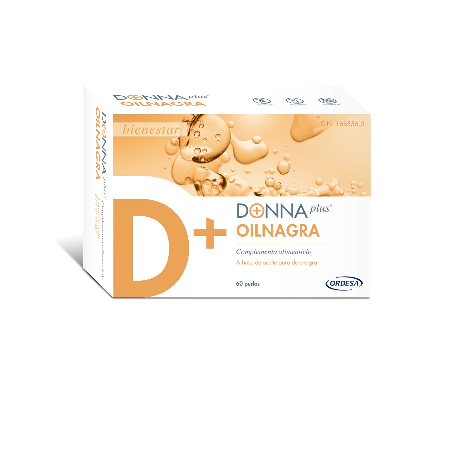 DonnaPlus+ Oilnagra 60 perlas