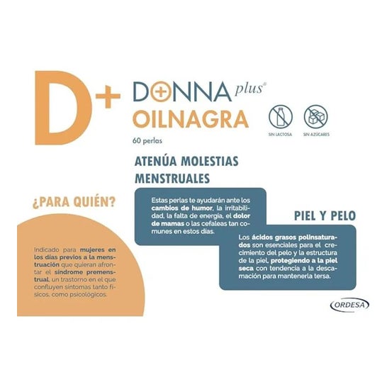 DonnaPlus+ Oilnagra 60 perlas