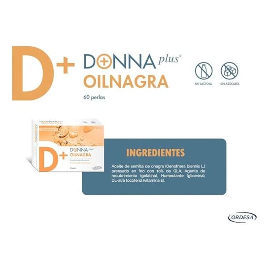 DonnaPlus+ Oilnagra 60 perlas