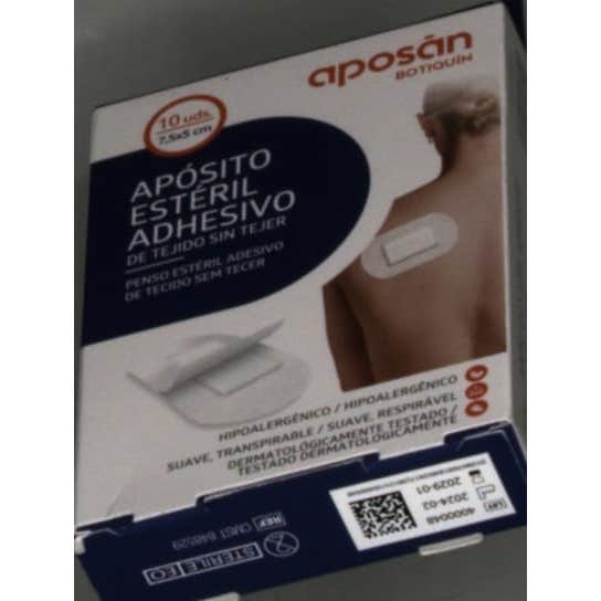 Aposito Tnt Aposan 7x5cm 10u
