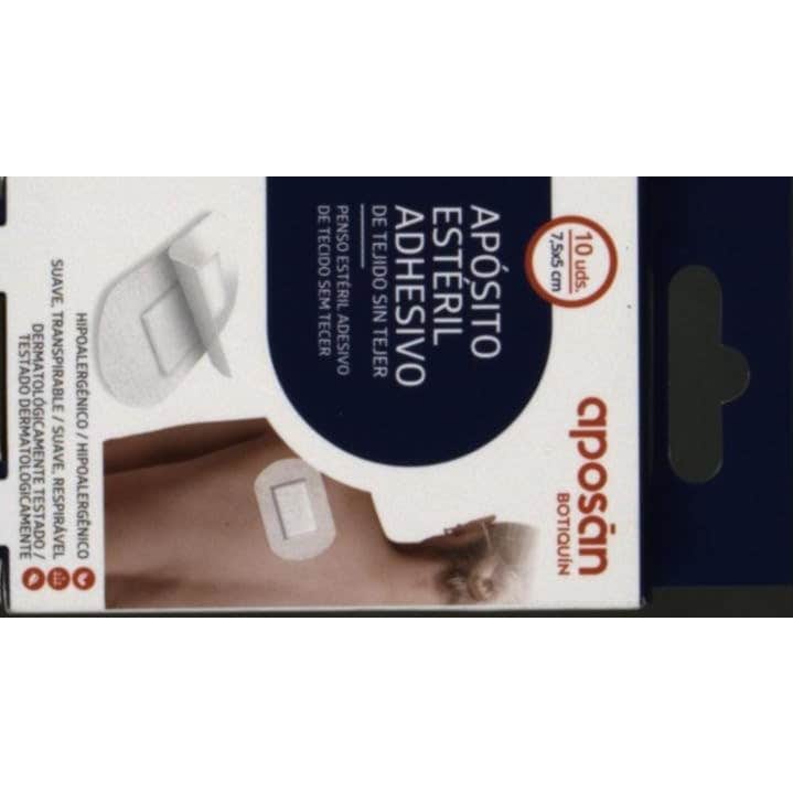 Aposito Tnt Aposan 7x5cm 10u