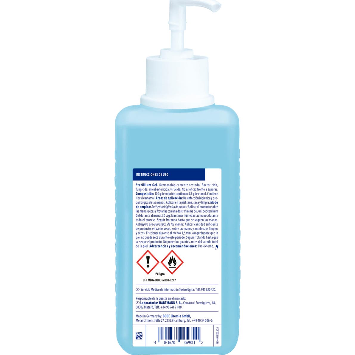 Sterillium Gel Hidroalcohólico para Manos 475ml
