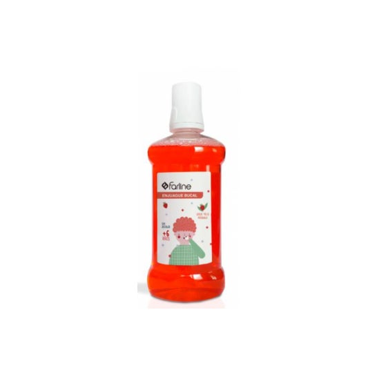 Farline Junior Enjuague Bucal Infantil Fresa 500ml