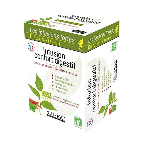 Nutrigée Infusion Confort Digestif Bio 30 Sachets
