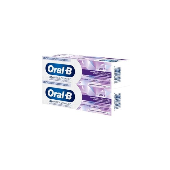 Oral-B 3D White Advanced Luxe Perfection 2x75ml