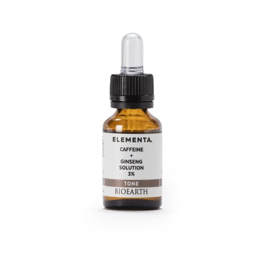 Bioearth Elemental Solución de Cafeína + gingseng 3% 15 ml