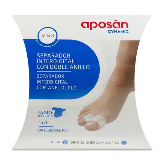 Aposán Dynamic Separador Interdigital con Doble Anillo T-S 1ud