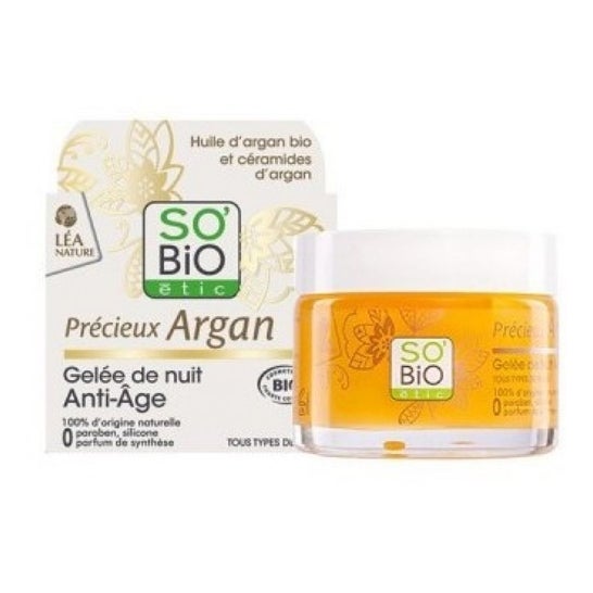 So'Bio Étic Gel Noche Antiedad Argán 40ml