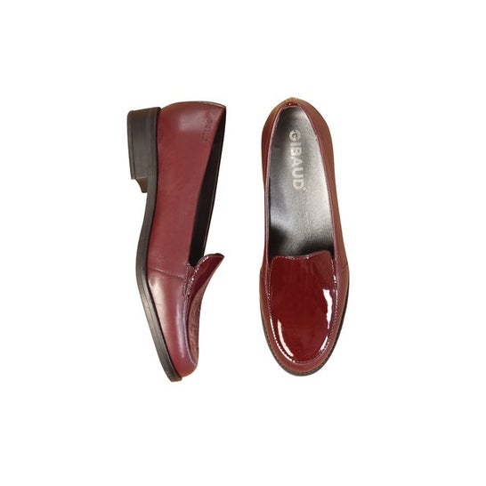 Gibaud Podactiv Casoria Zapato Borgoña Talla 39 1 Par