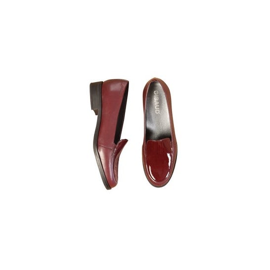 Gibaud Podactiv Casoria Zapato Borgoña Talla 39 1 Par