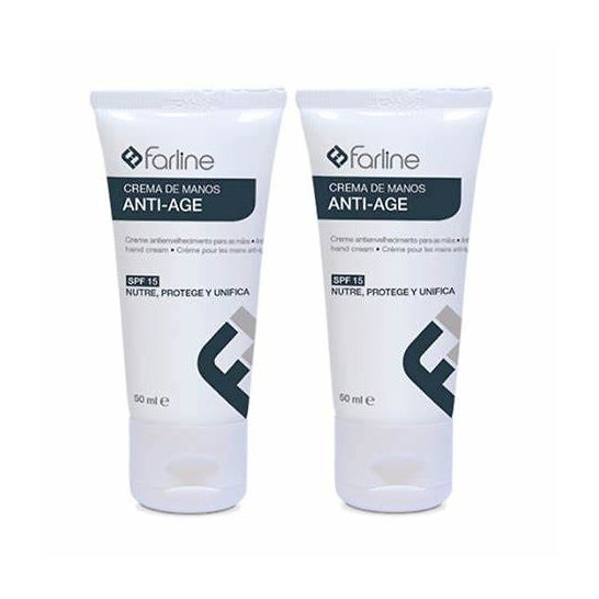 Farline Duplo Crema Manos Antiedad 2 X50 ml