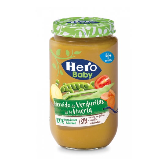 Hero Baby Tarro de Verduras de la Huerta 235g