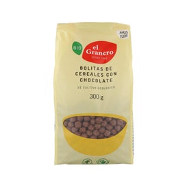 El granero Bolitas Cereales Choco Bio 300 g