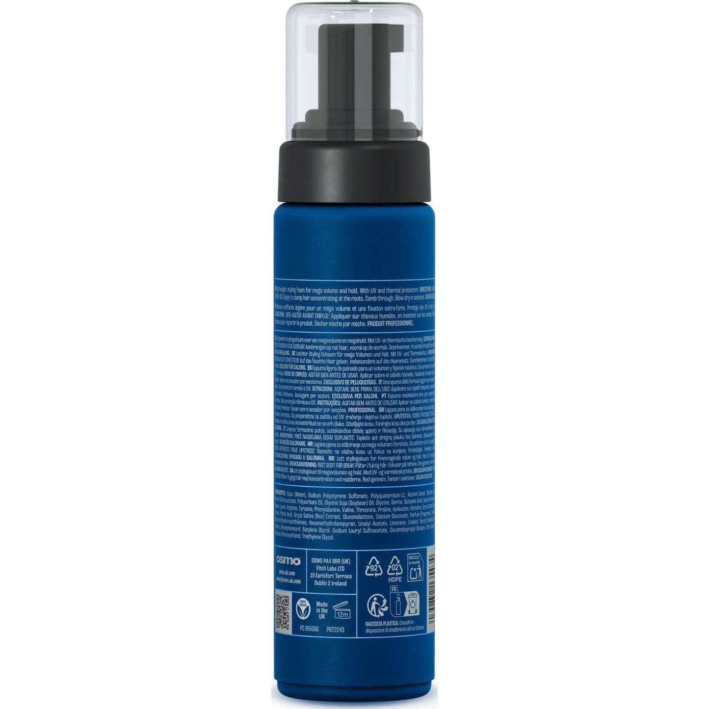 Osmo Extreme Volume Mega Styling Foam 245 ml