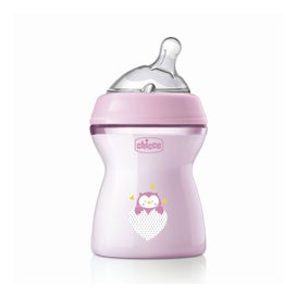 Chicco Biberón Natural Feeling 2M+ Rosa 250ml
