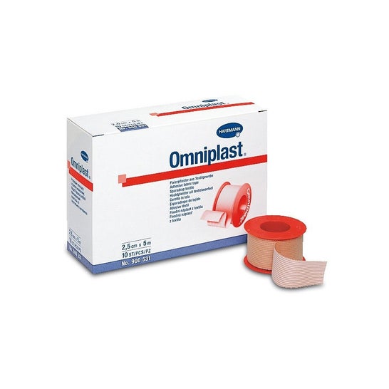 Omniplast Esparadrapo Tejido 2 5 cmx5m