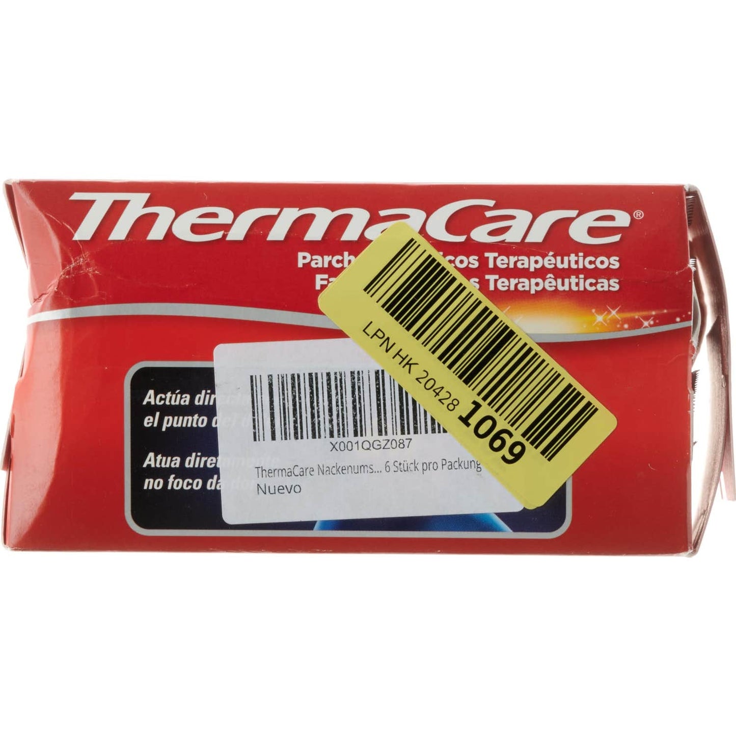 ThermaCare Parches Térmicos Cuello, Hombros, Muñecas 6uds