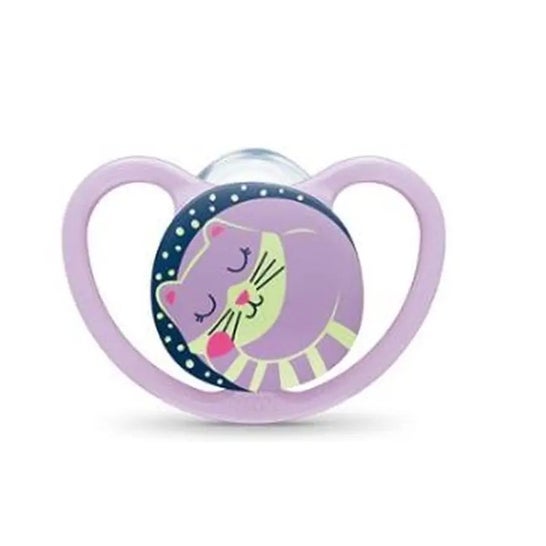 Nuk Chupete Silicona Space Night 0-6M 1ud