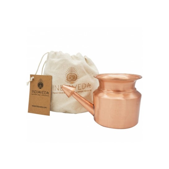 Indiaveda Lota Nasal Cobre 1ud
