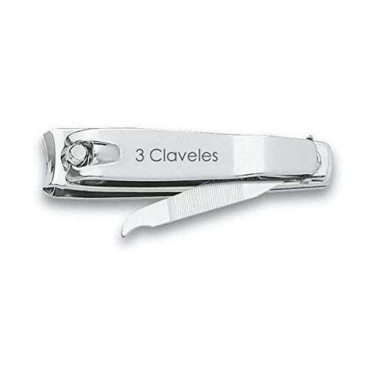 3 Claveles Cortaúñas con Lima 60 mm 1 ud
