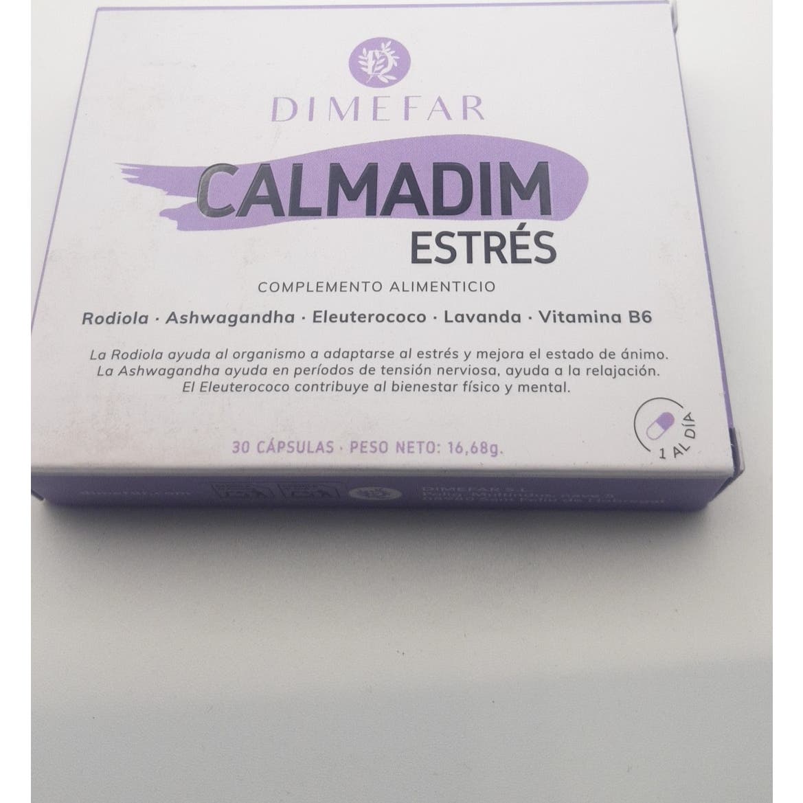 Dimefar Calmadin Estrés 30caps