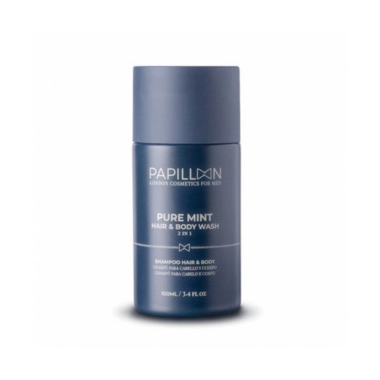 Papillon Pure Mint Champú Cabello Barba Cuerpo 100ml