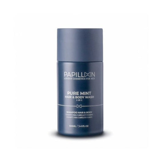 Papillon Pure Mint Champú Cabello Barba Cuerpo 100ml