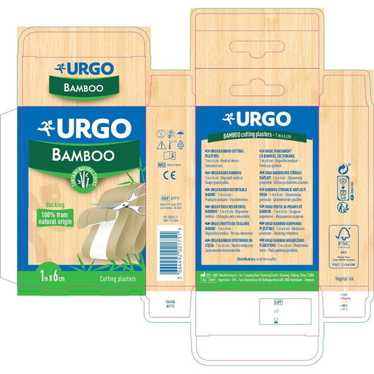 Urgo Bambú Banda 1m x 6cm